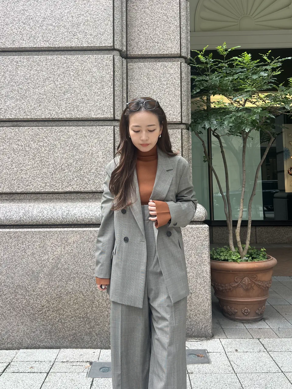 GRACE CONTINENTAL ERINA KATO コーディネート画像