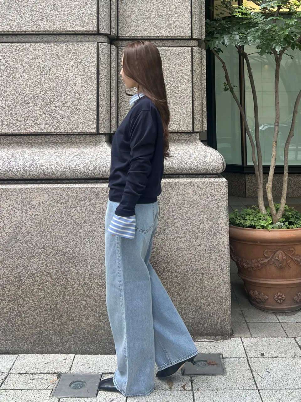 GRACE CONTINENTAL ERINA KATO コーディネート画像
