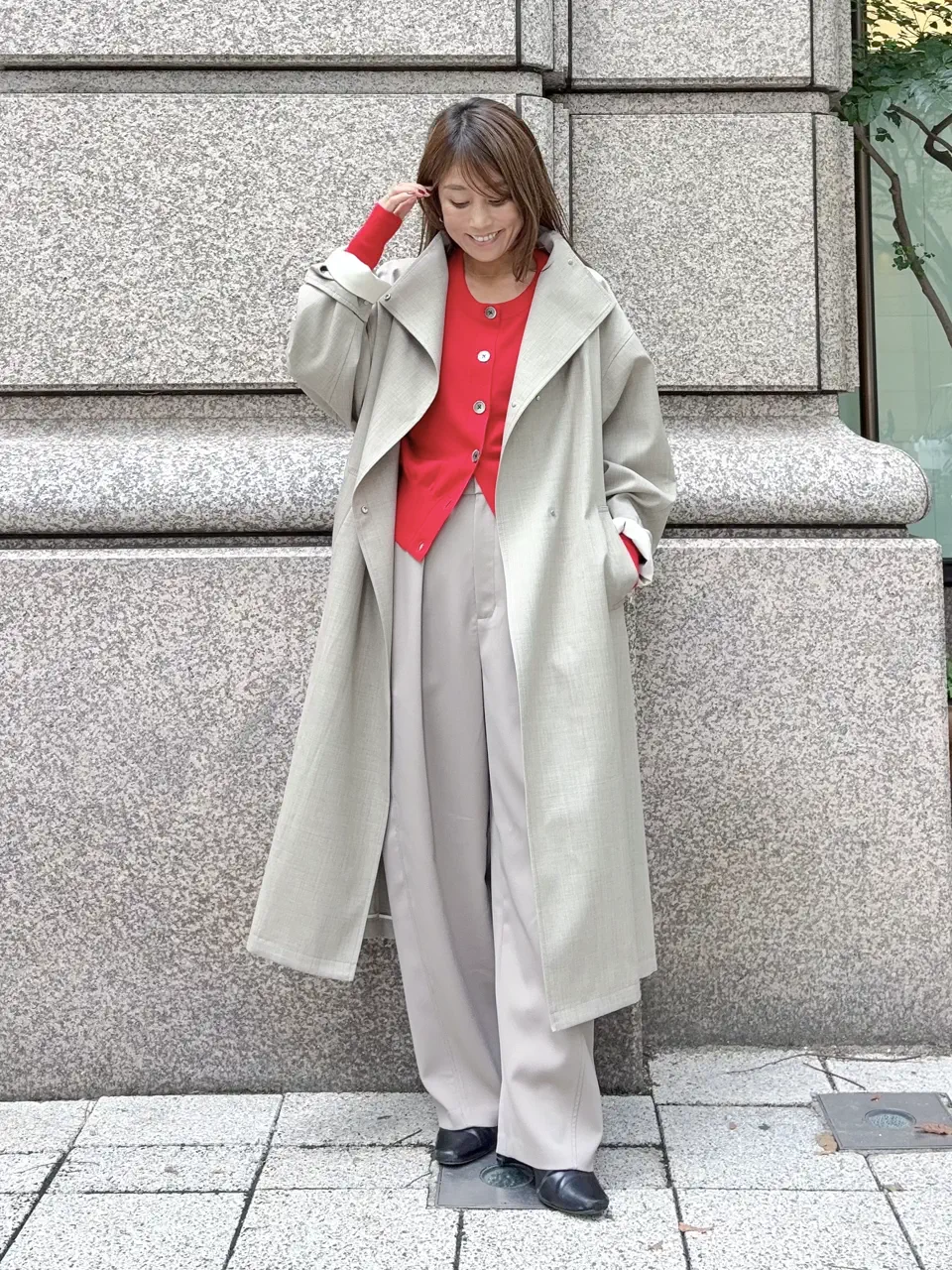 GRACE CONTINENTAL yukimi yonee コーディネート画像