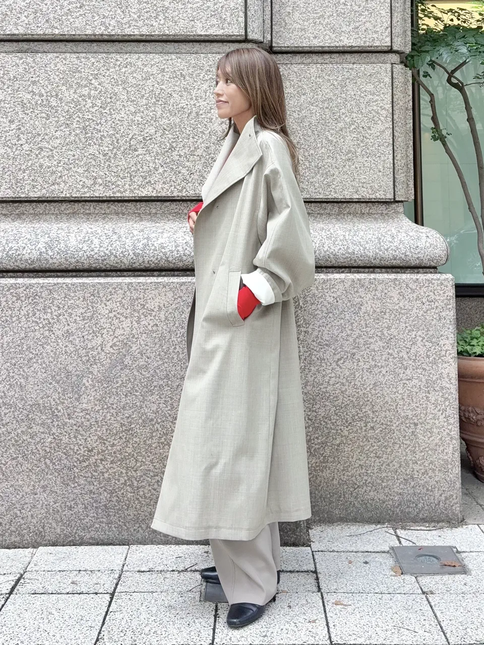GRACE CONTINENTAL yukimi yonee コーディネート画像