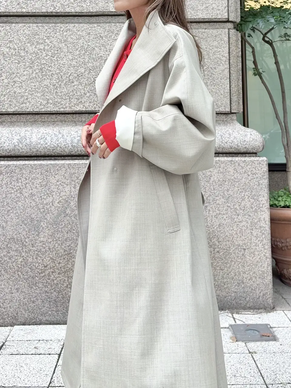 GRACE CONTINENTAL yukimi yonee コーディネート画像