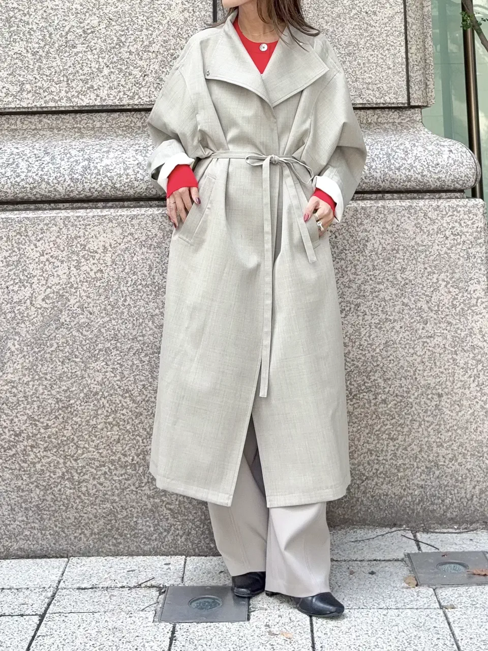 GRACE CONTINENTAL yukimi yonee コーディネート画像