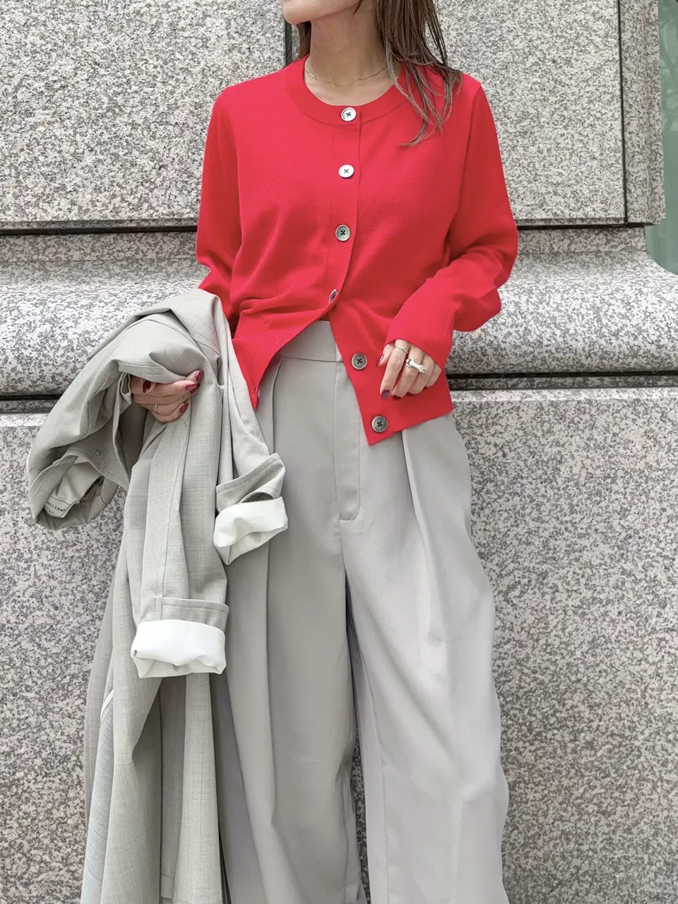 GRACE CONTINENTAL yukimi yonee コーディネート画像