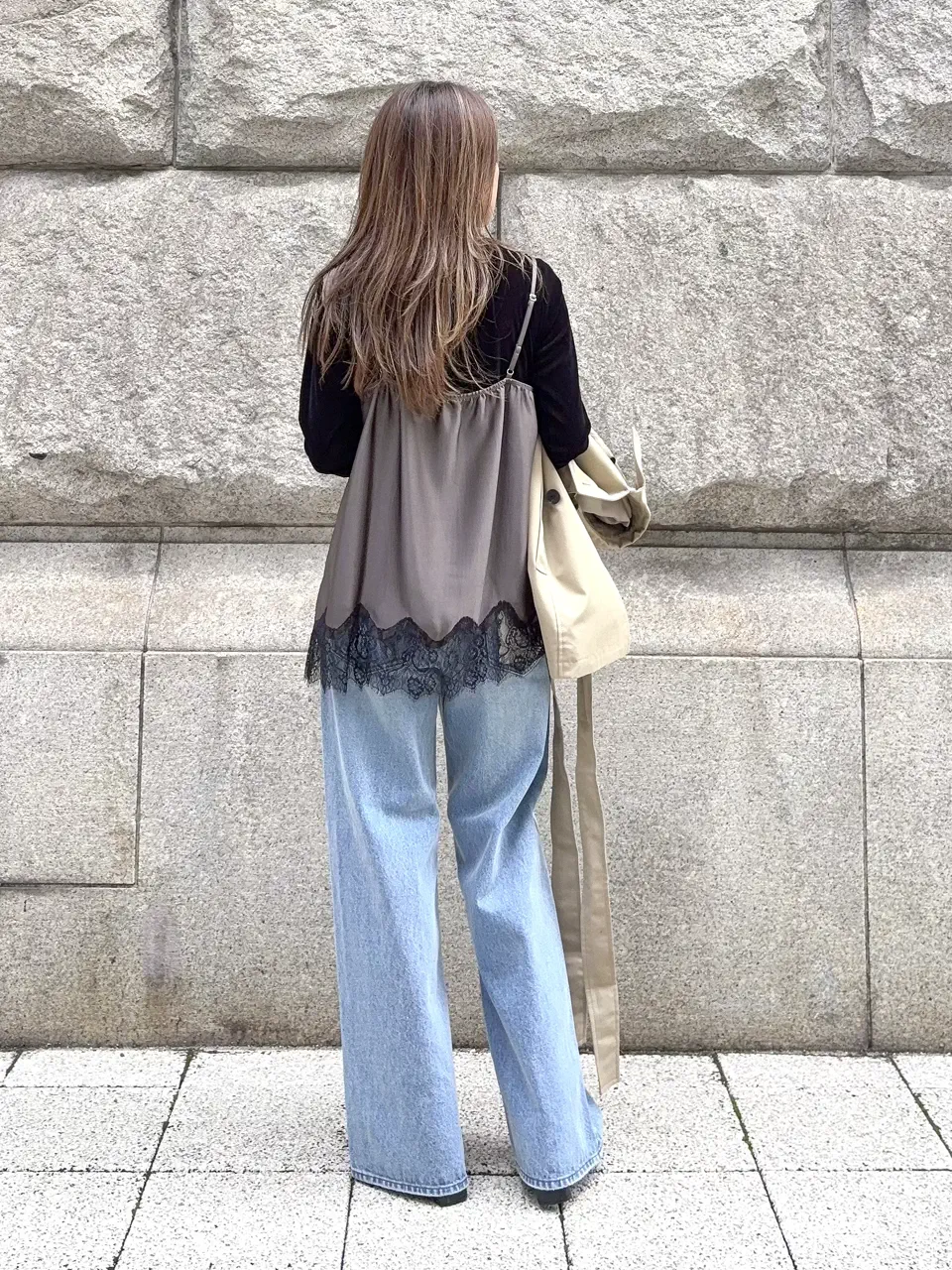 GRACE CONTINENTAL yukimi yonee コーディネート画像