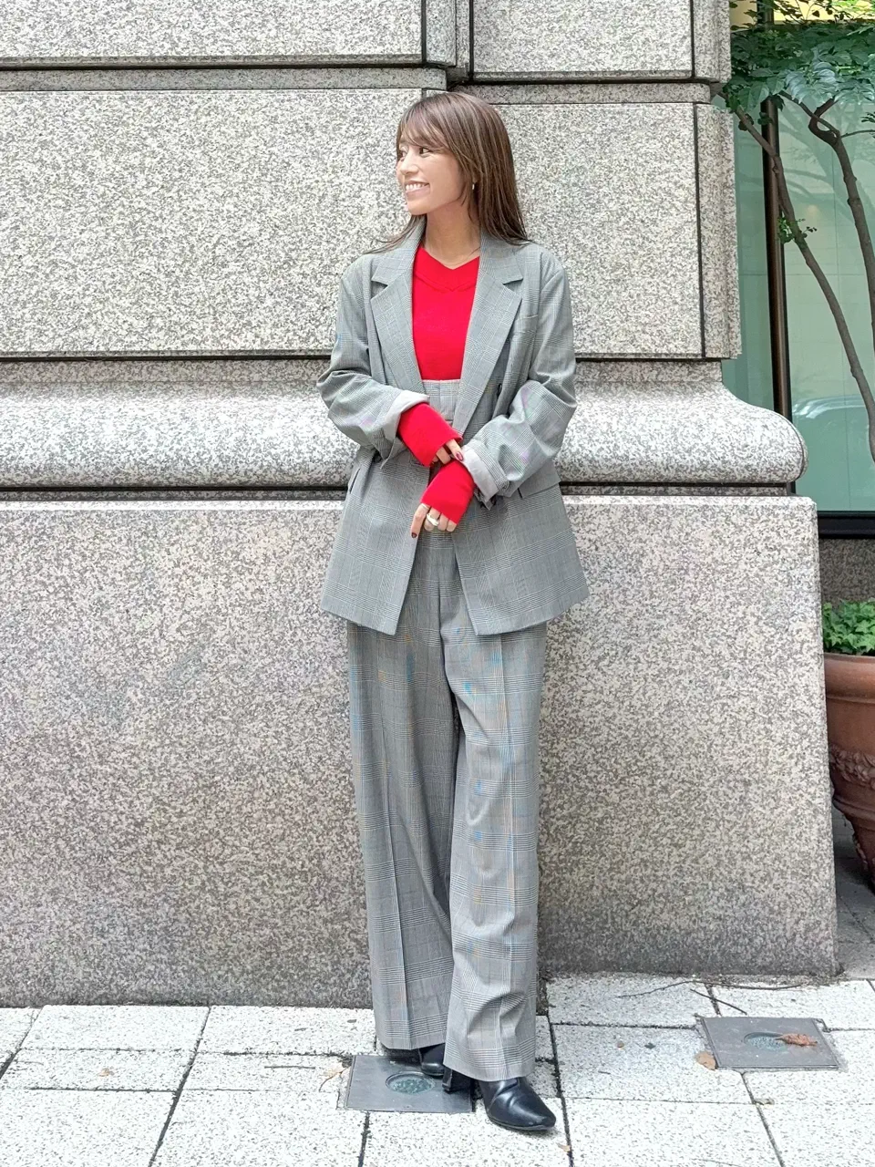 GRACE CONTINENTAL yukimi yonee コーディネート画像