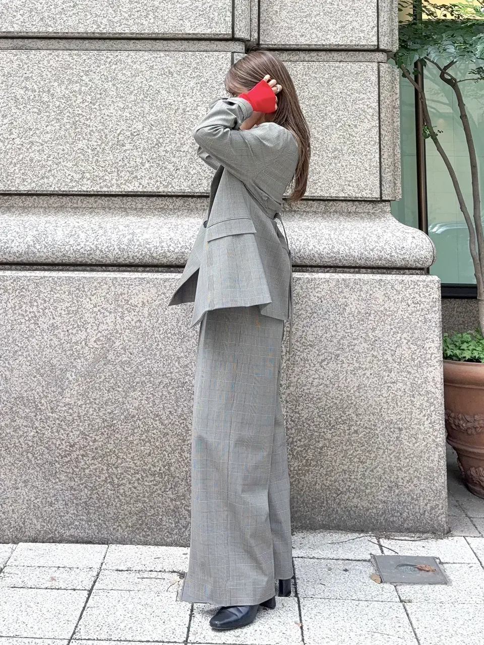GRACE CONTINENTAL yukimi yonee コーディネート画像