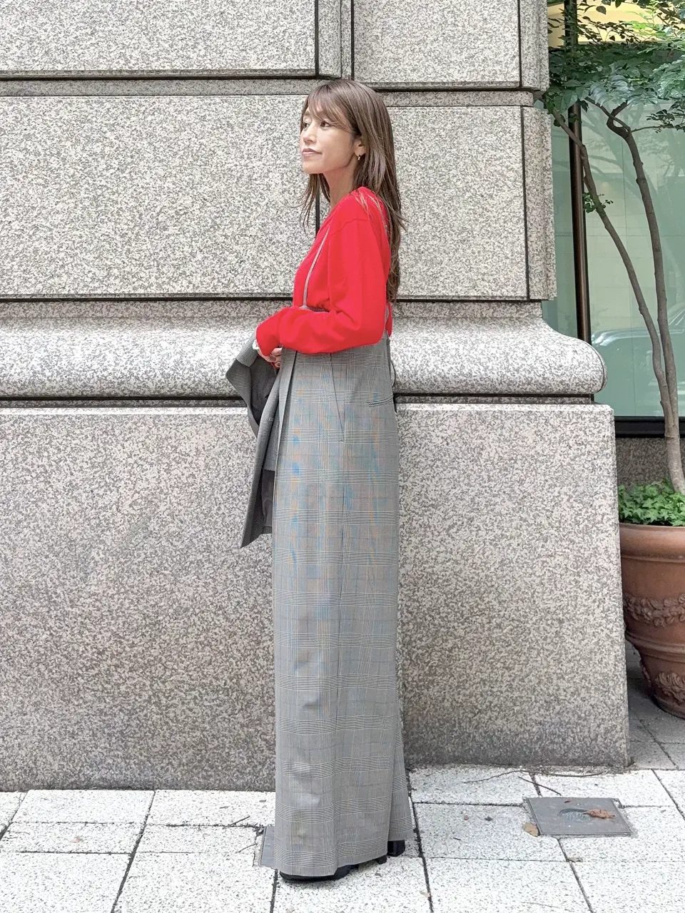 GRACE CONTINENTAL yukimi yonee コーディネート画像