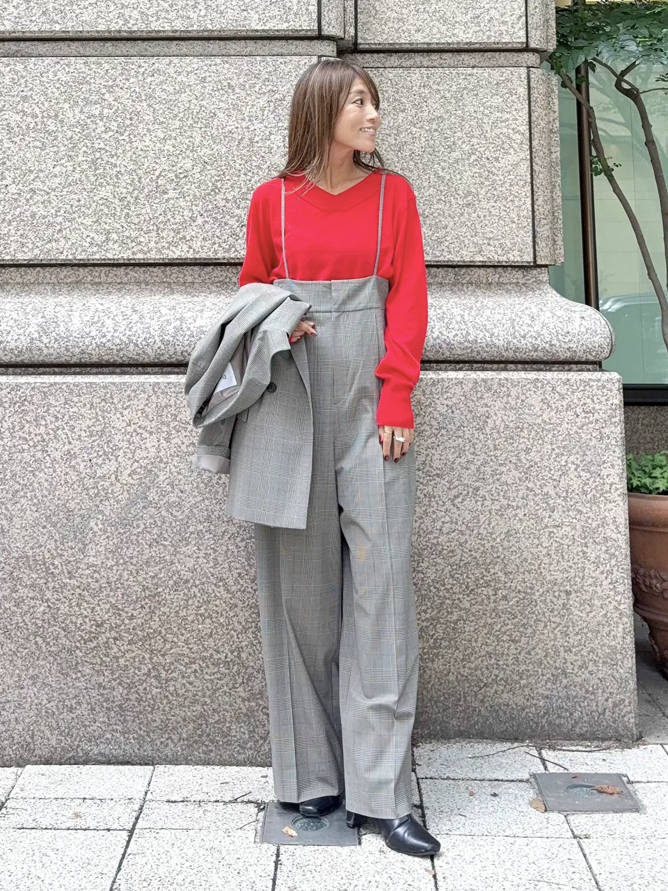GRACE CONTINENTAL yukimi yonee コーディネート画像
