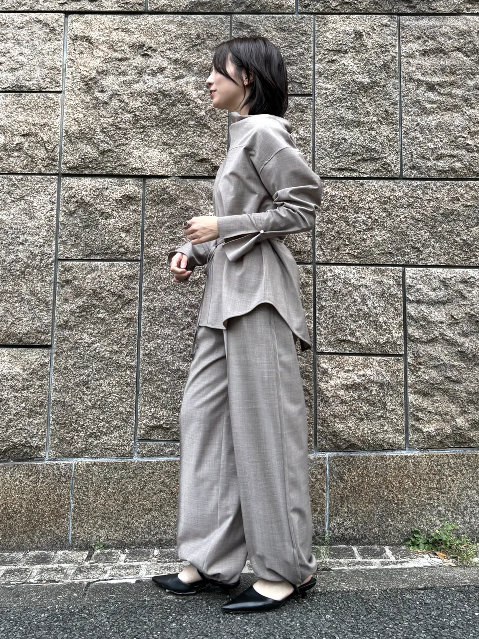 GRACE CONTINENTAL Hikaru Okada コーディネート画像