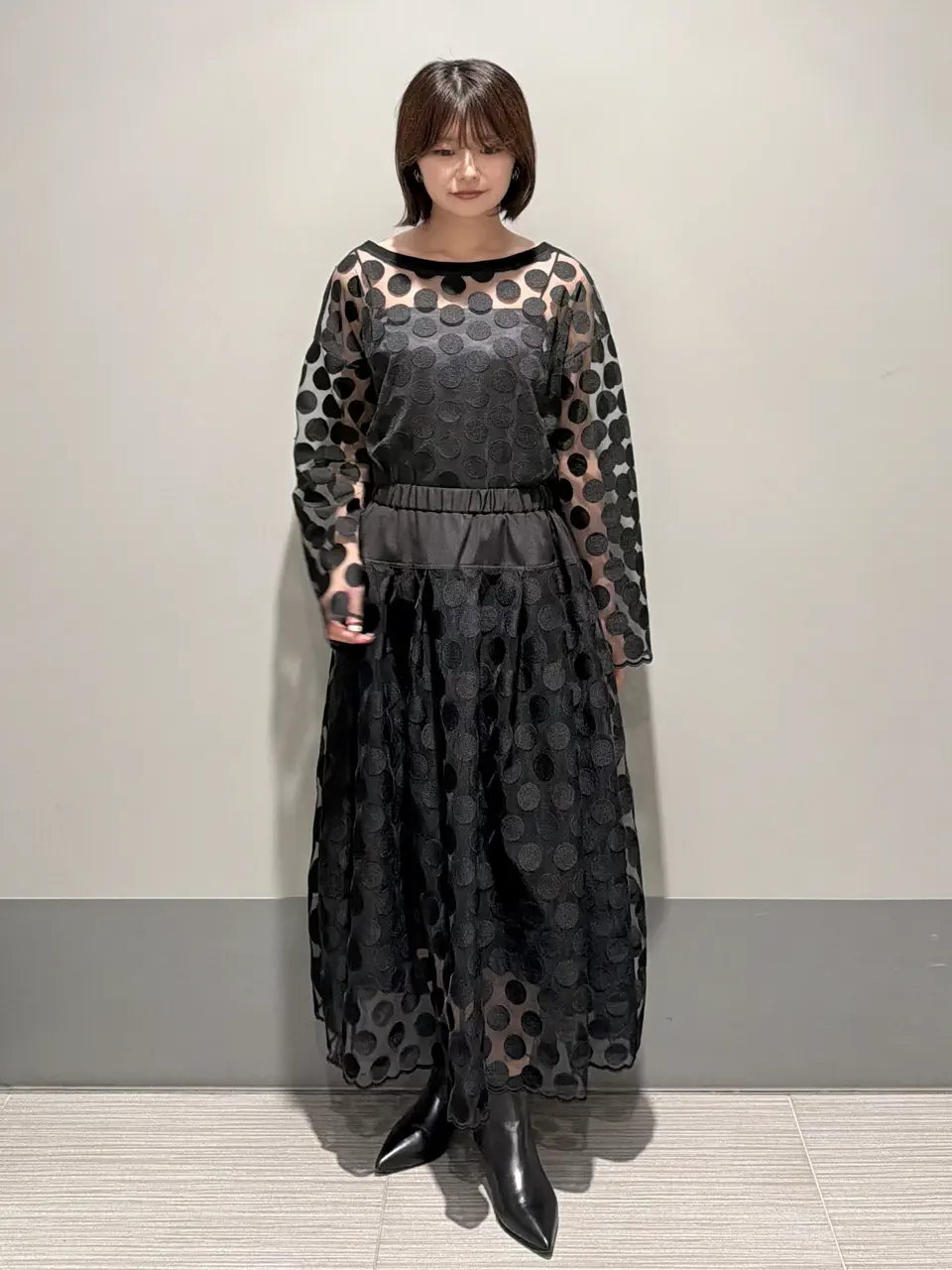 GRACE CONTINENTAL MORITA AI コーディネート画像