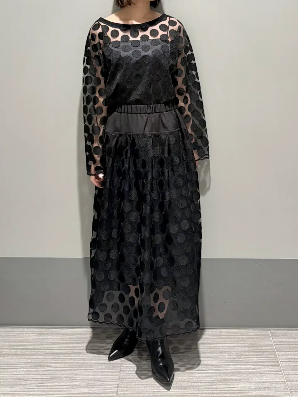GRACE CONTINENTAL MORITA AI コーディネート画像