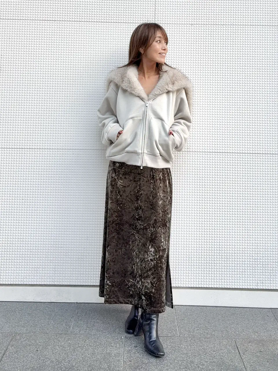 GRACE CONTINENTAL yukimi yonee コーディネート画像