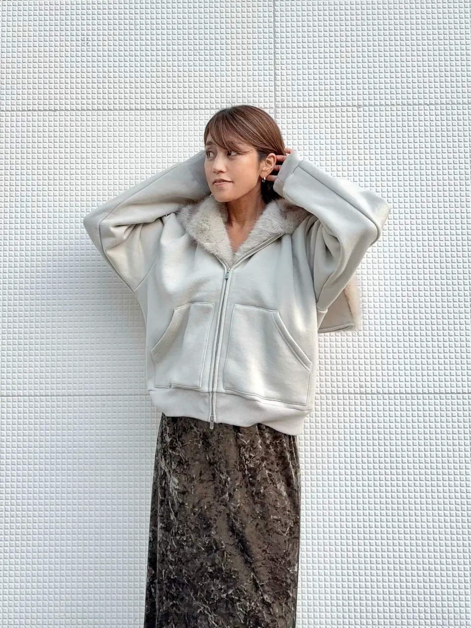 GRACE CONTINENTAL yukimi yonee コーディネート画像