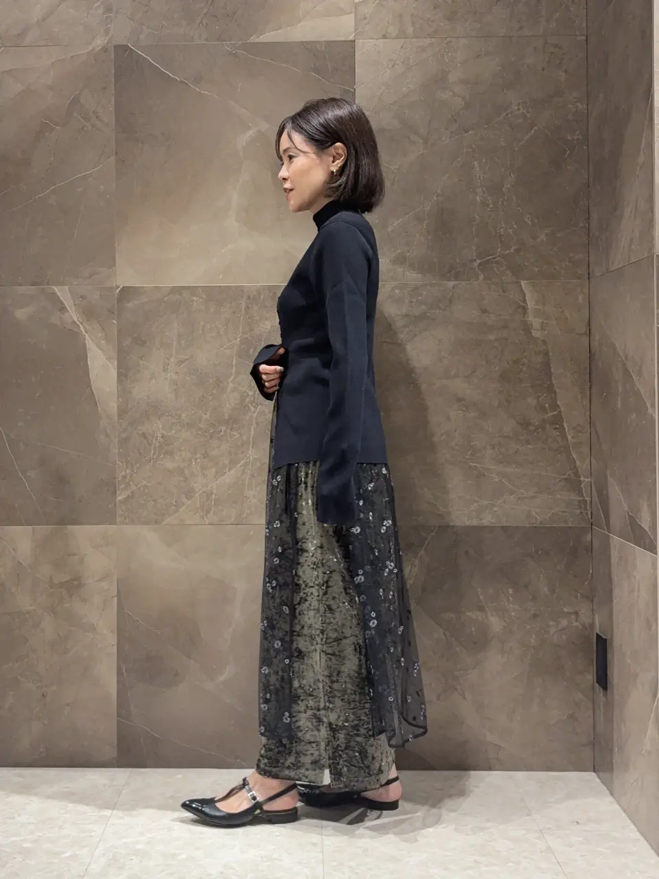 GRACE CONTINENTAL 穐山　香織 コーディネート画像