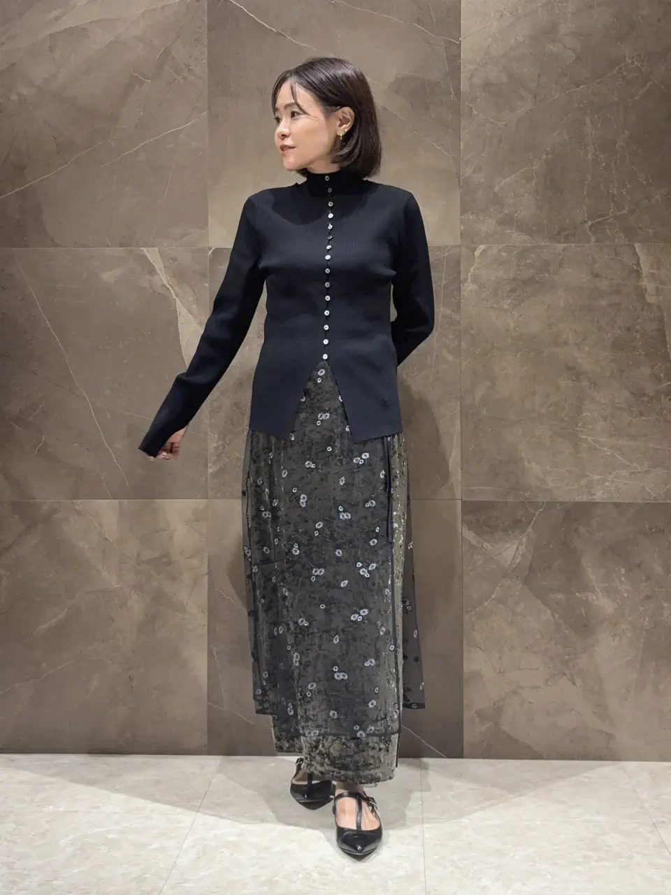 GRACE CONTINENTAL 穐山　香織 コーディネート画像
