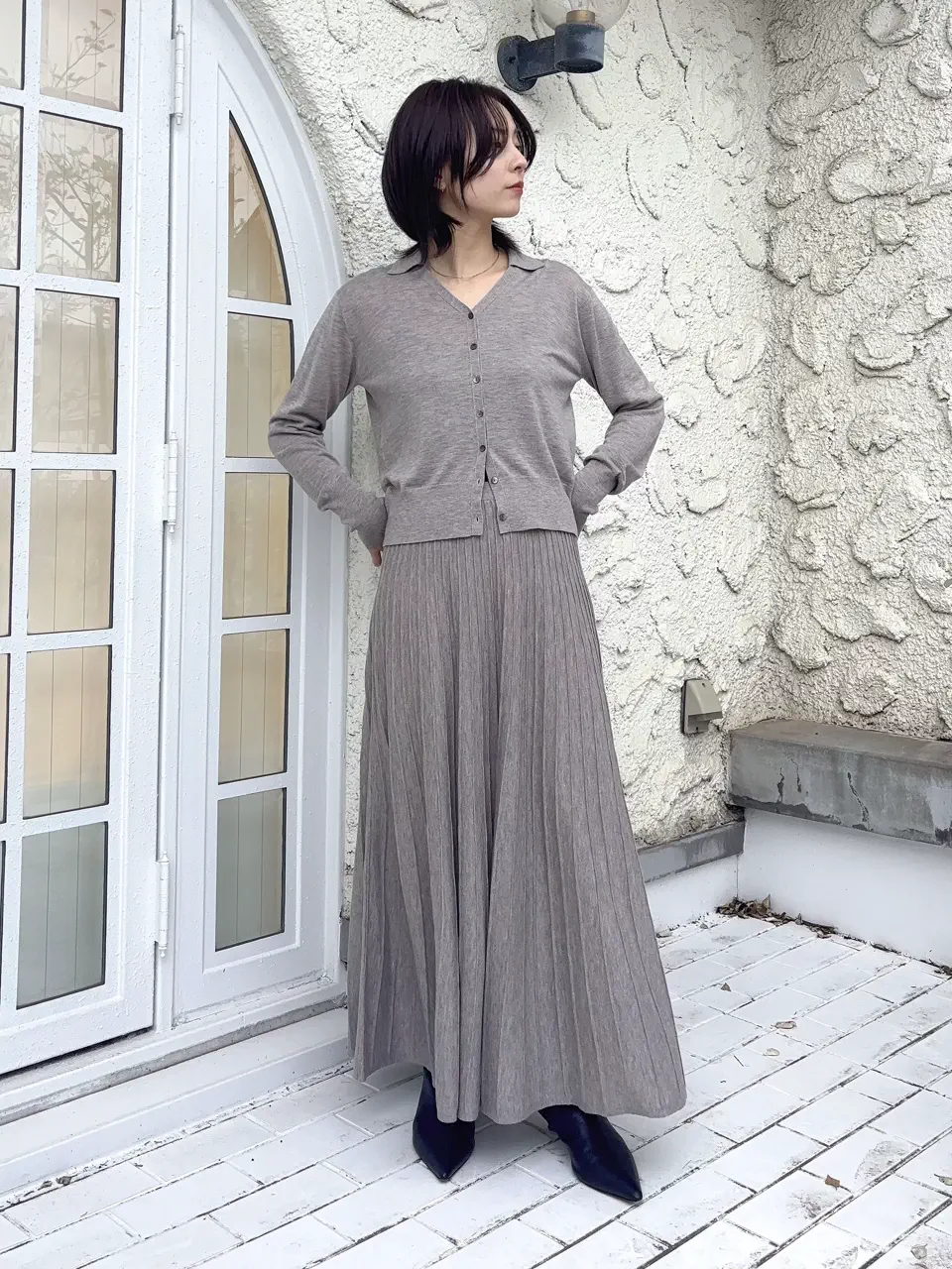 GRACE CONTINENTAL Hikaru Okada コーディネート画像