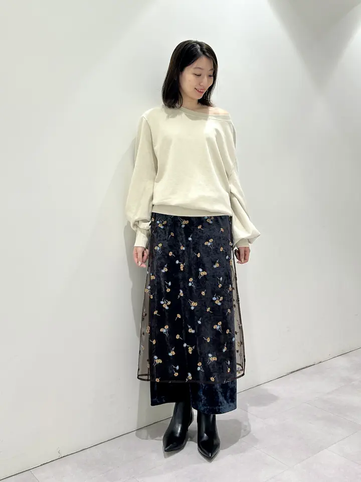 GRACE CONTINENTAL eri コーディネート画像