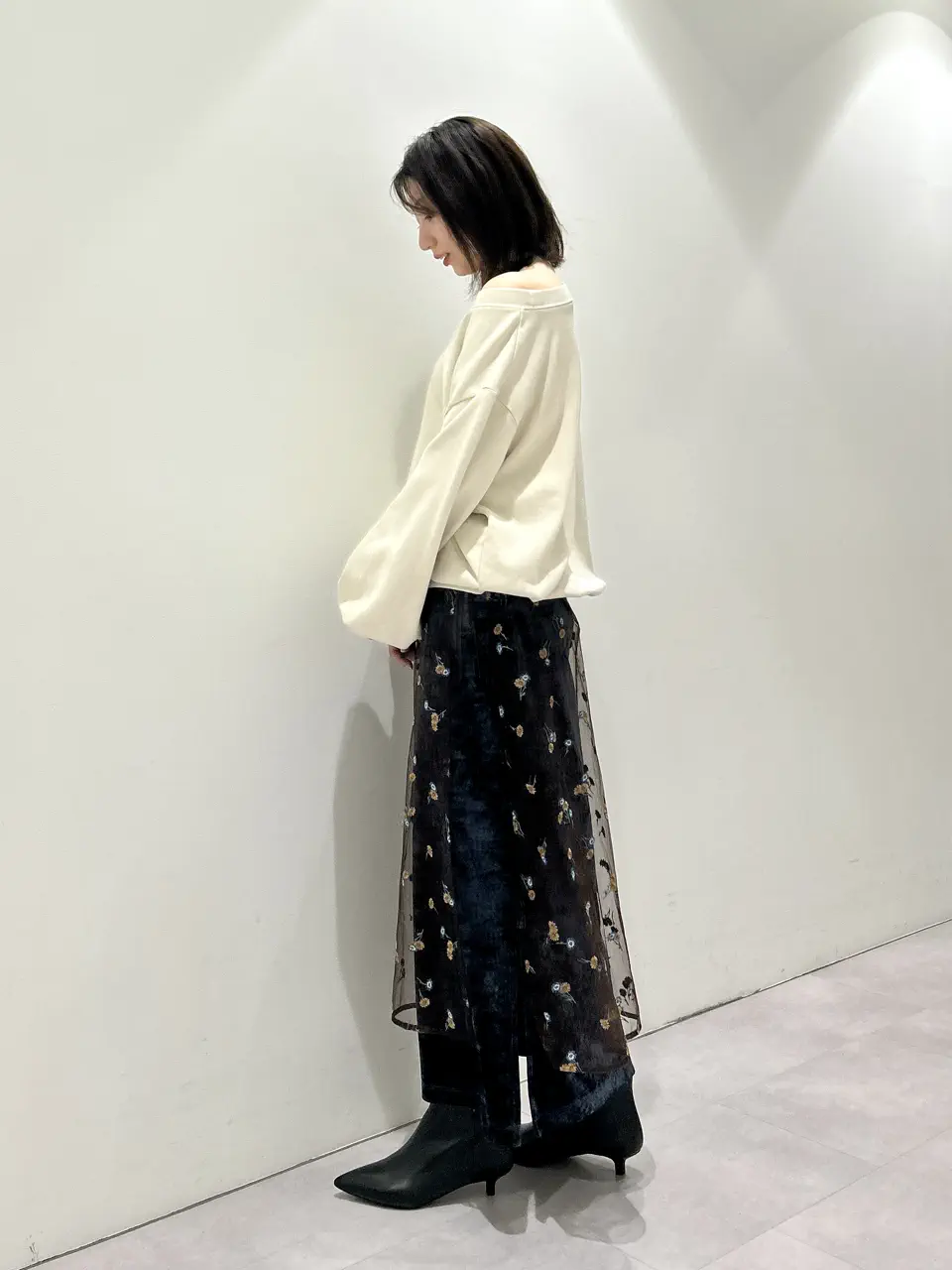 GRACE CONTINENTAL eri コーディネート画像