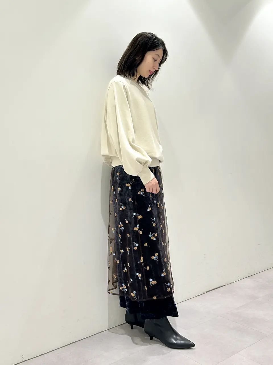 GRACE CONTINENTAL eri コーディネート画像