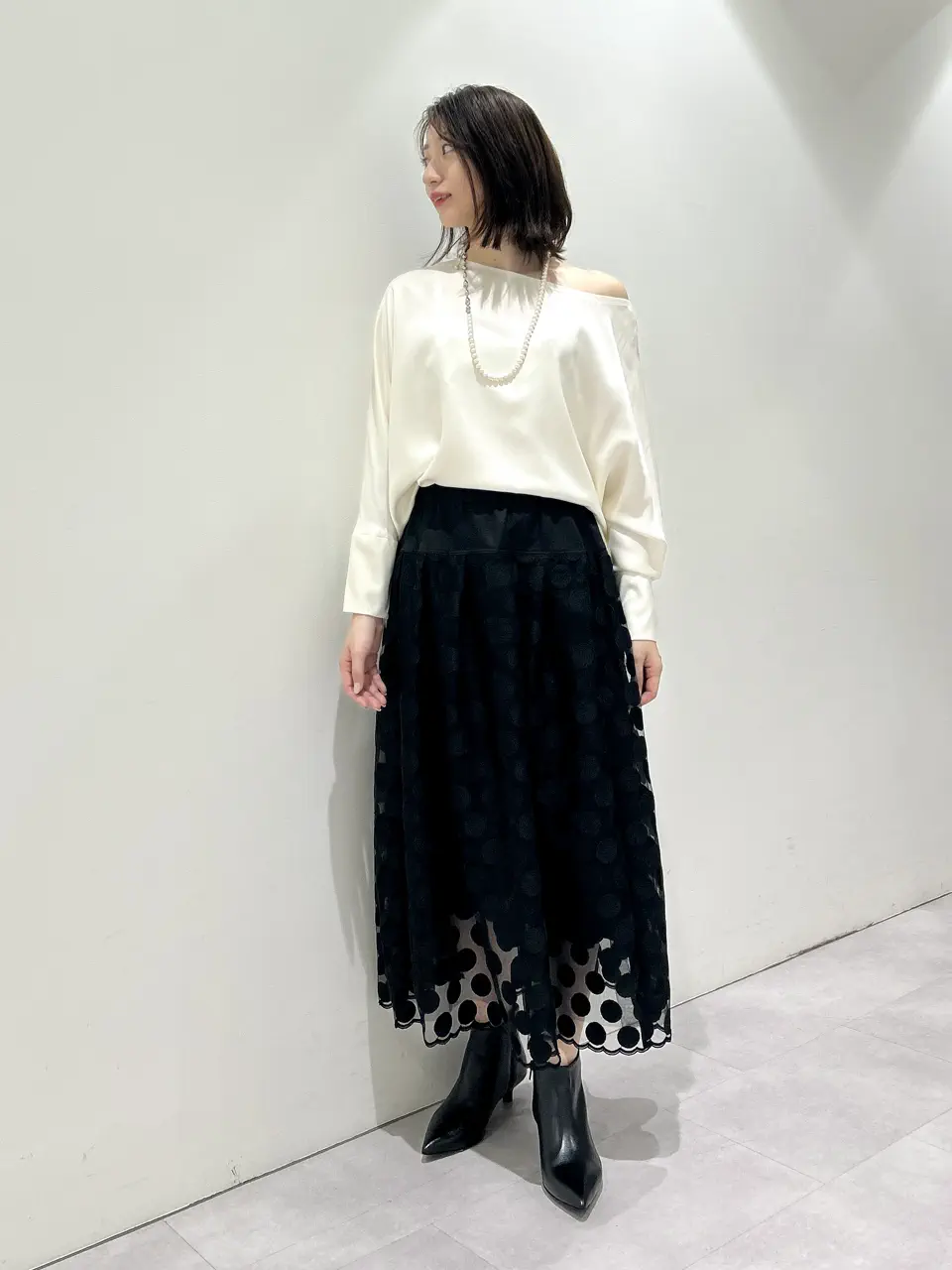 GRACE CONTINENTAL eri コーディネート画像