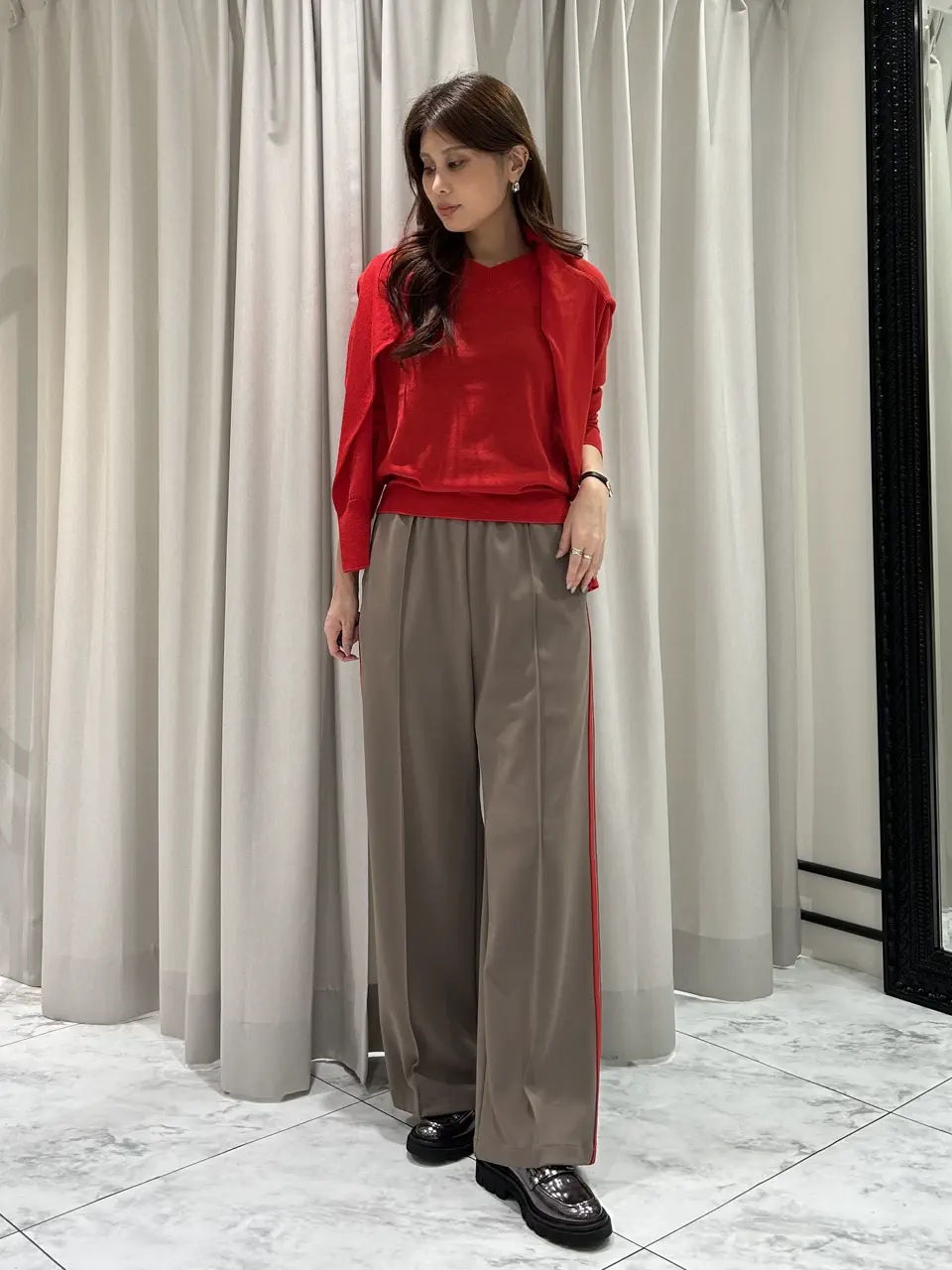GRACE CONTINENTAL 志田　悠 コーディネート画像