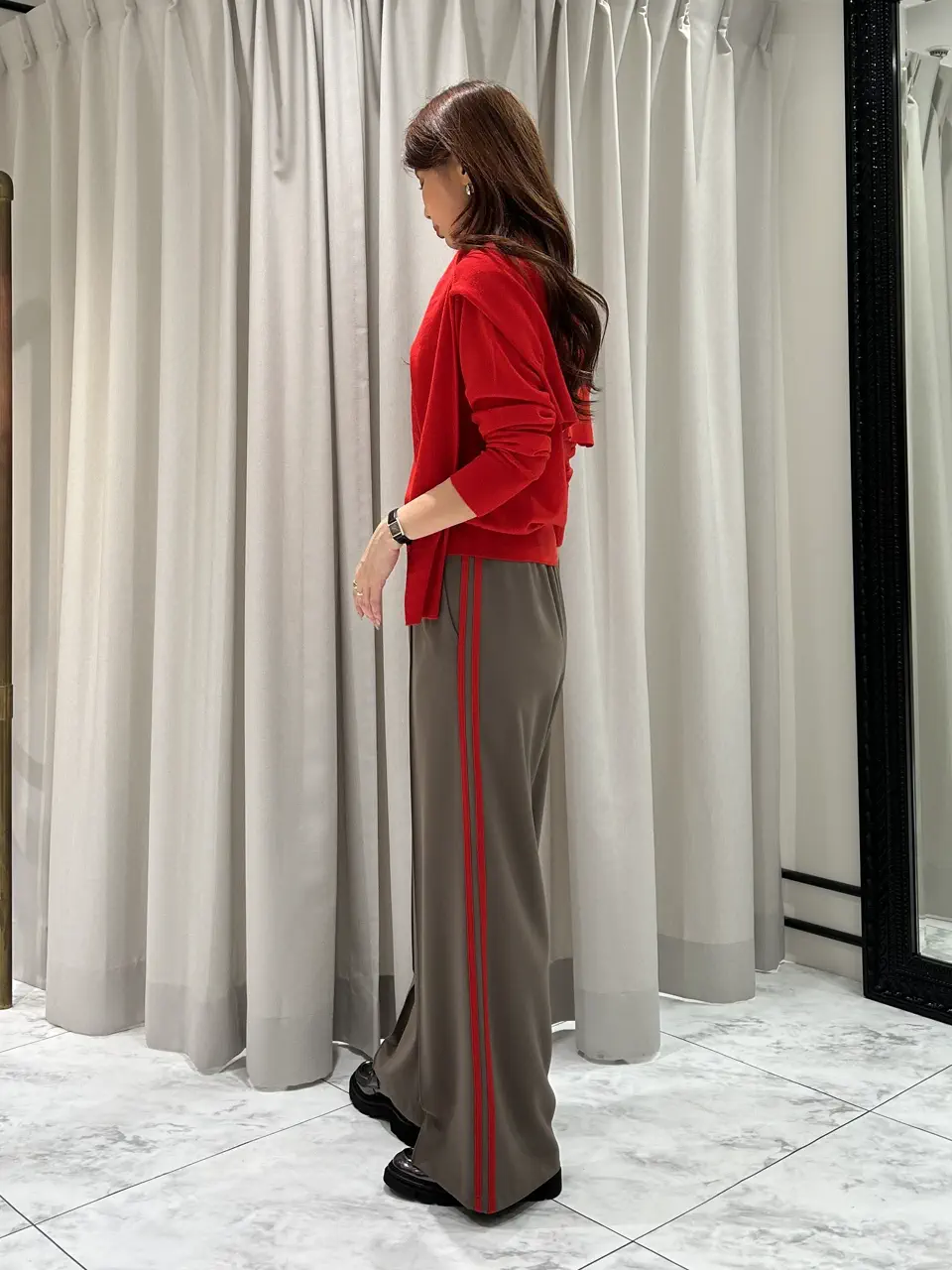 GRACE CONTINENTAL 志田　悠 コーディネート画像