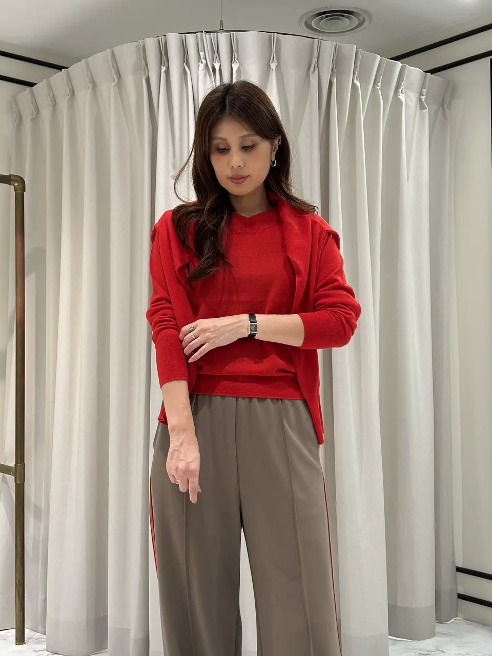 GRACE CONTINENTAL 志田　悠 コーディネート画像