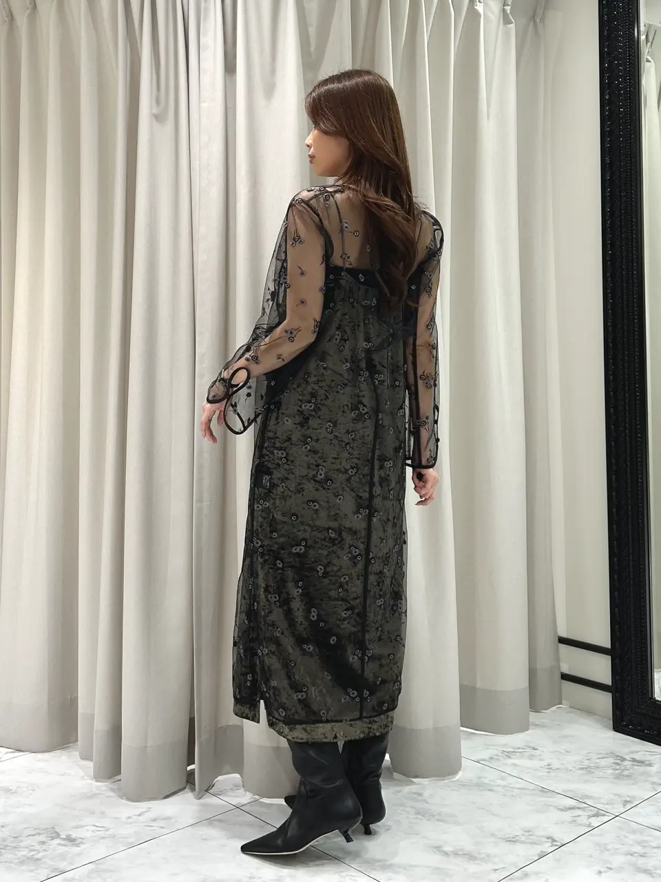 GRACE CONTINENTAL 志田　悠 コーディネート画像