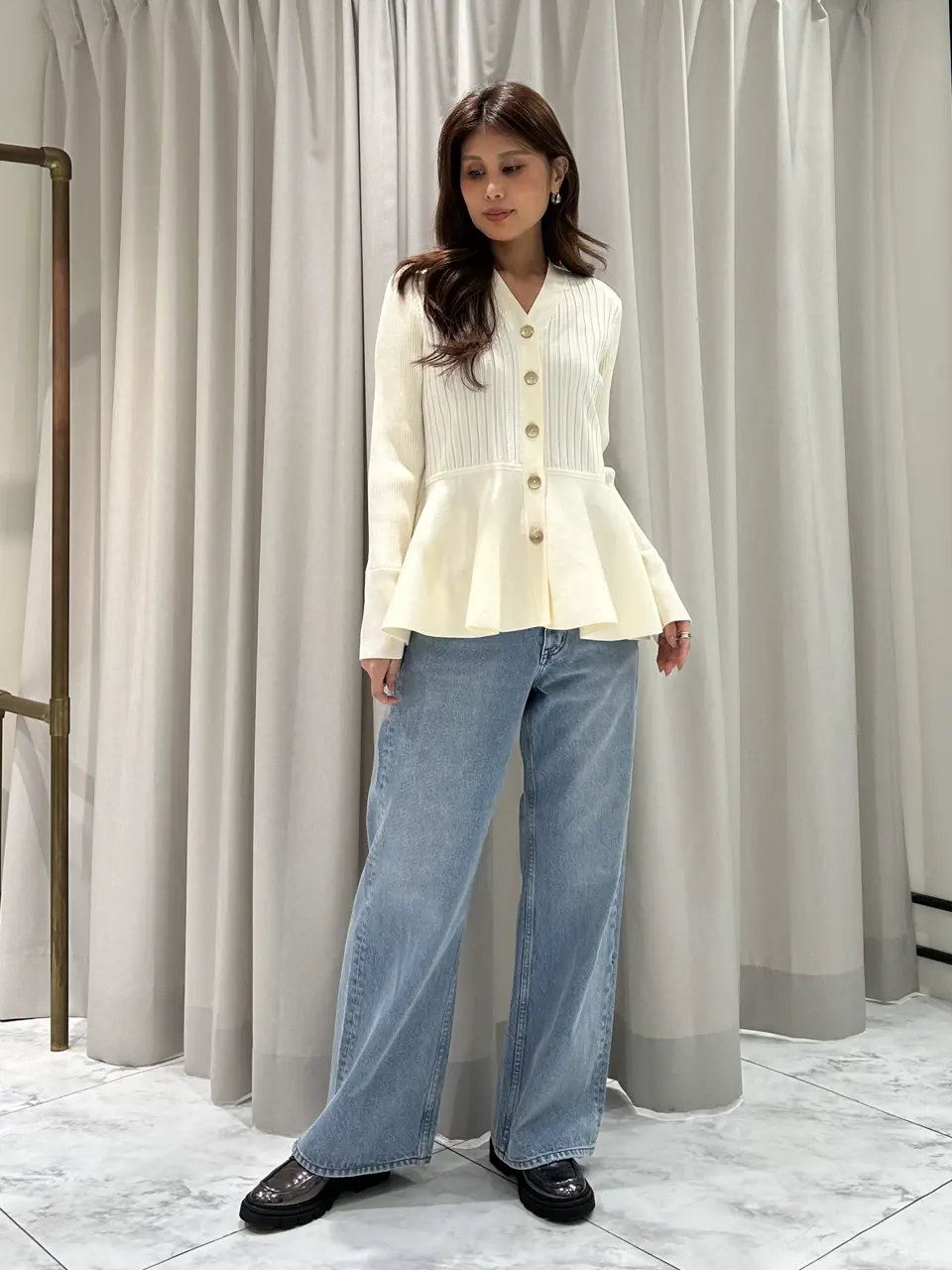 GRACE CONTINENTAL 志田　悠 コーディネート画像