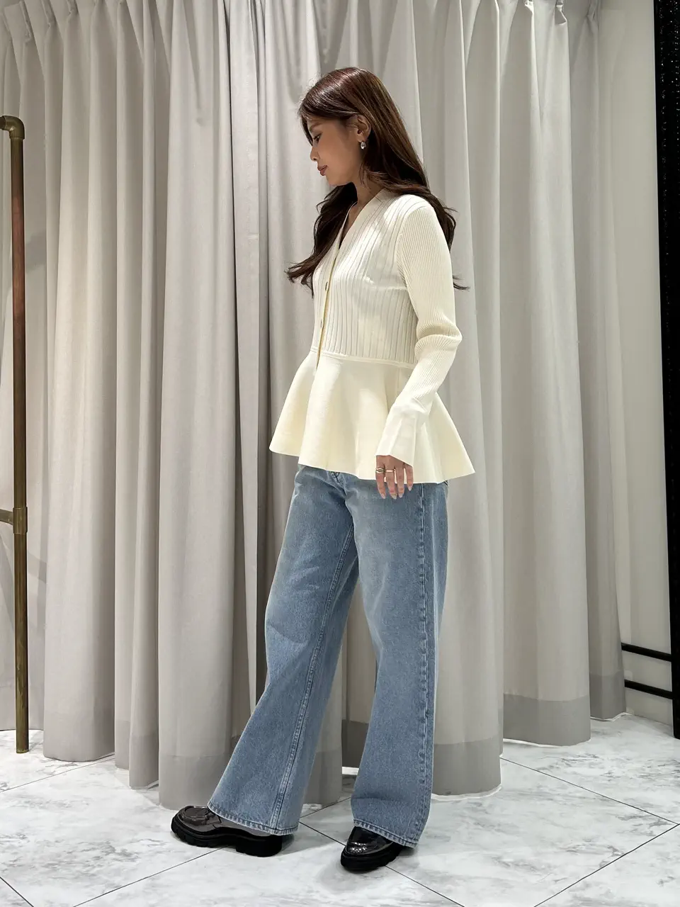 GRACE CONTINENTAL 志田　悠 コーディネート画像