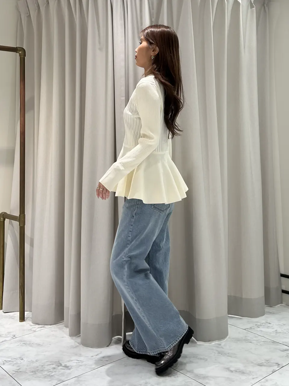 GRACE CONTINENTAL 志田　悠 コーディネート画像