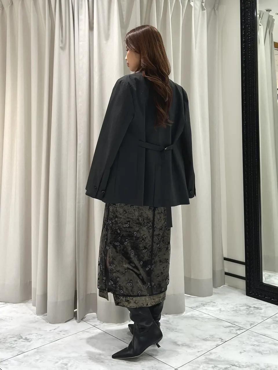 GRACE CONTINENTAL 志田　悠 コーディネート画像