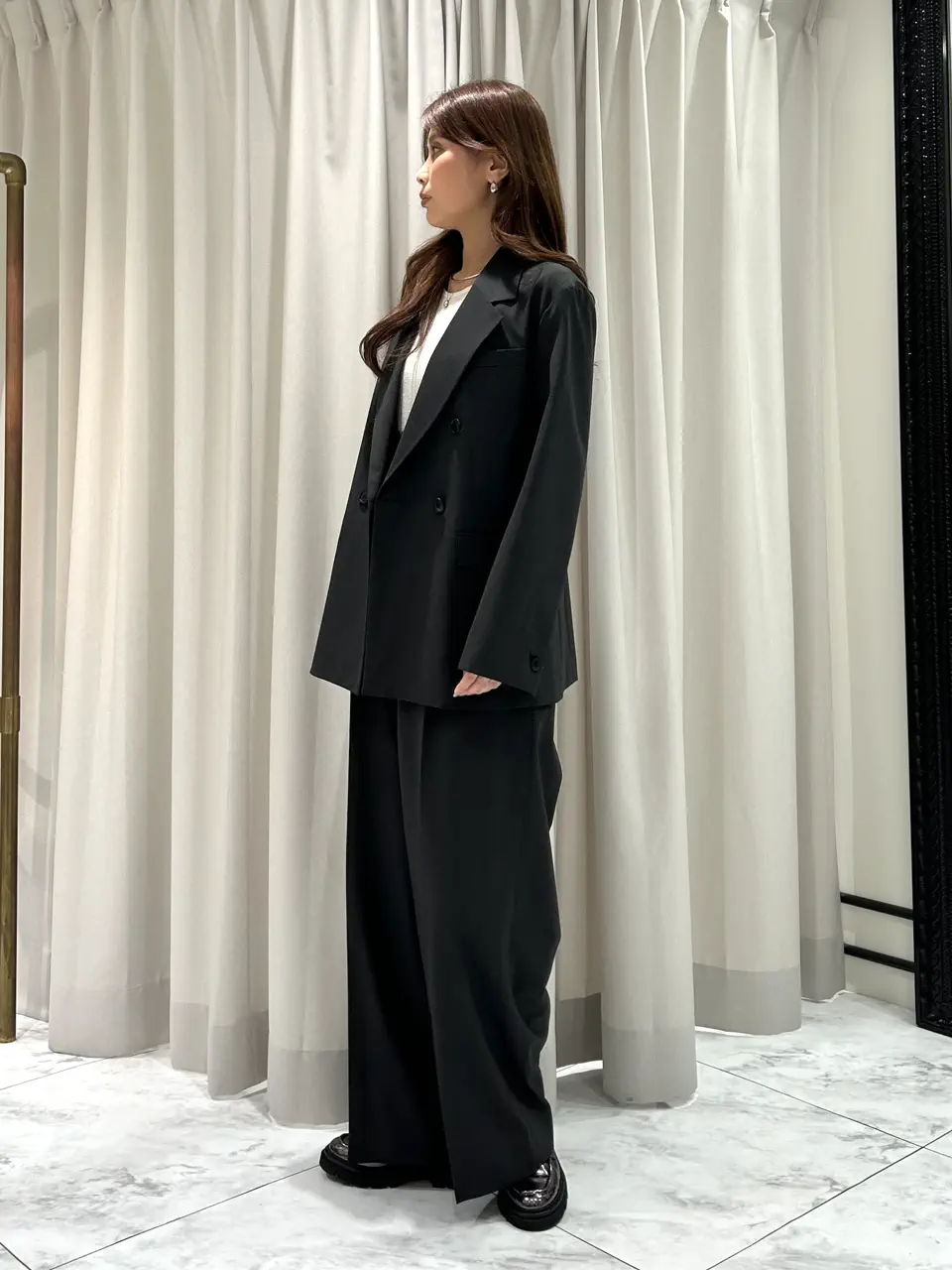 GRACE CONTINENTAL 志田　悠 コーディネート画像