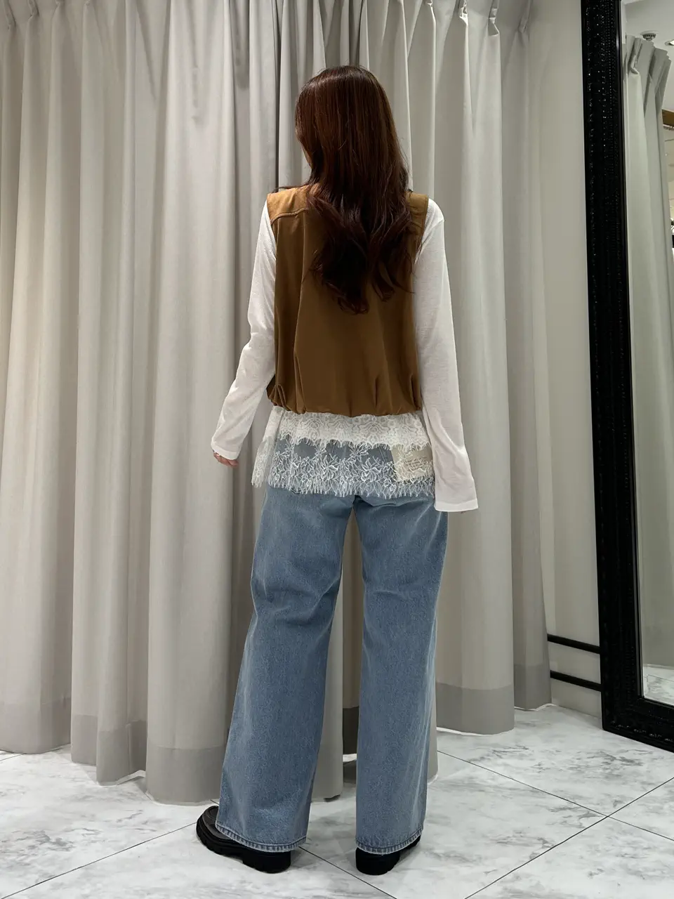 GRACE CONTINENTAL 志田　悠 コーディネート画像