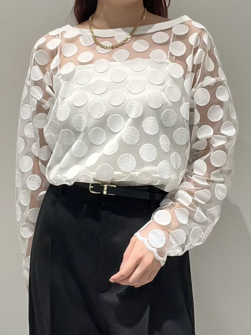GRACE CONTINENTAL RIKO コーディネート画像