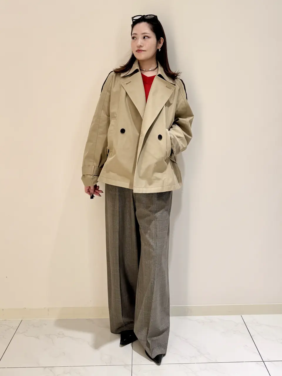GRACE CONTINENTAL miyata コーディネート画像