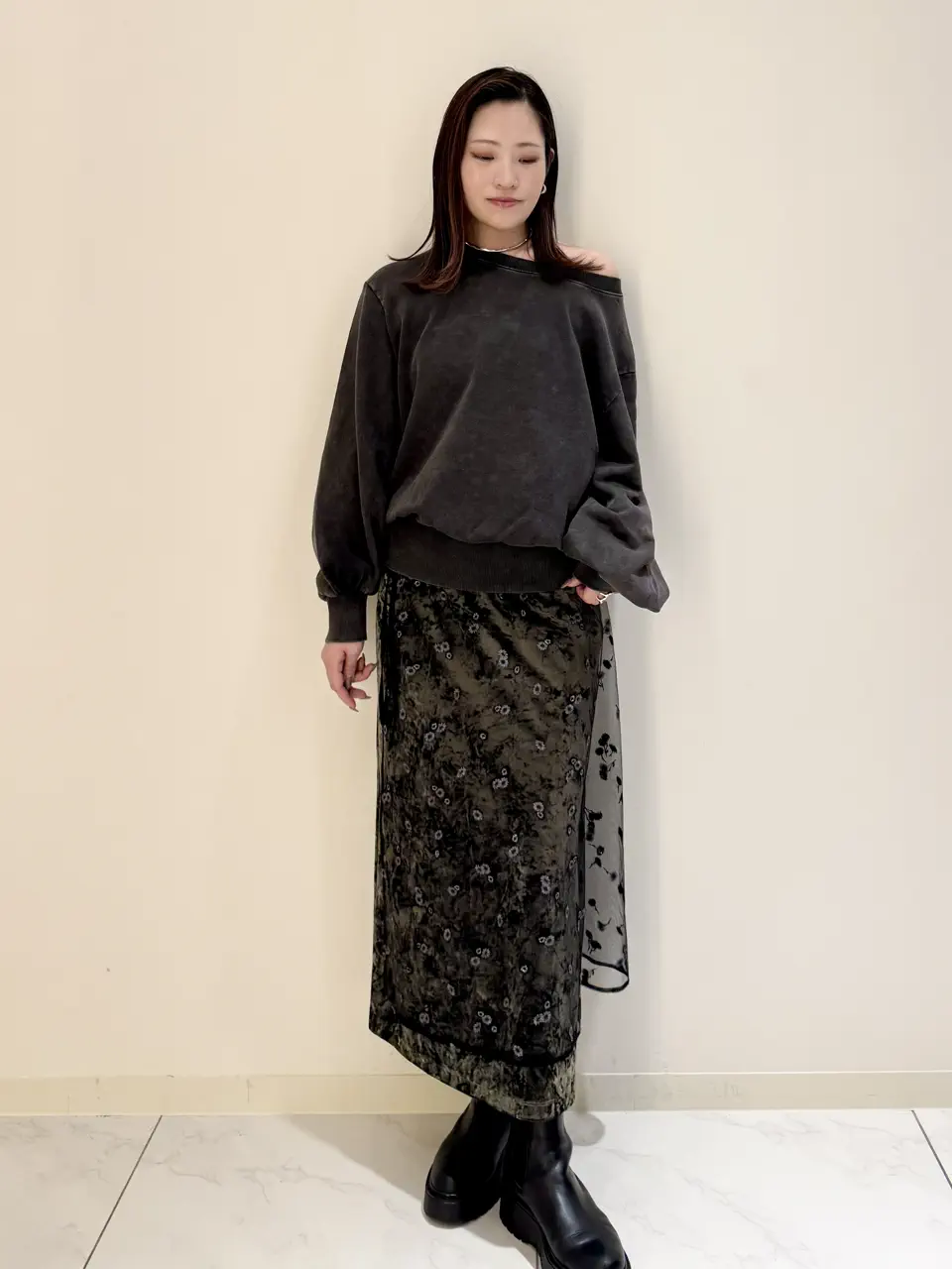 GRACE CONTINENTAL miyata コーディネート画像