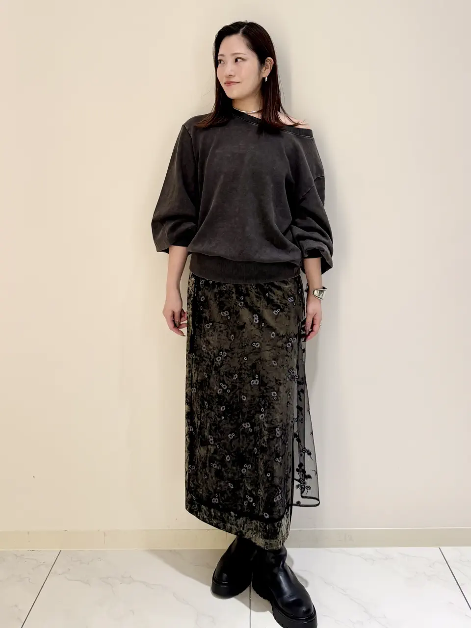 GRACE CONTINENTAL miyata コーディネート画像