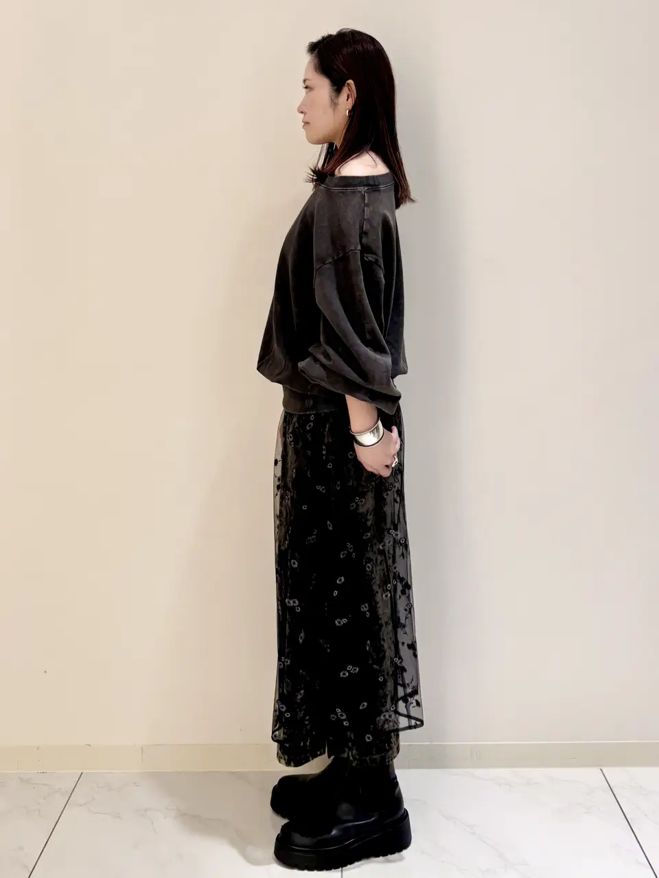 GRACE CONTINENTAL miyata コーディネート画像