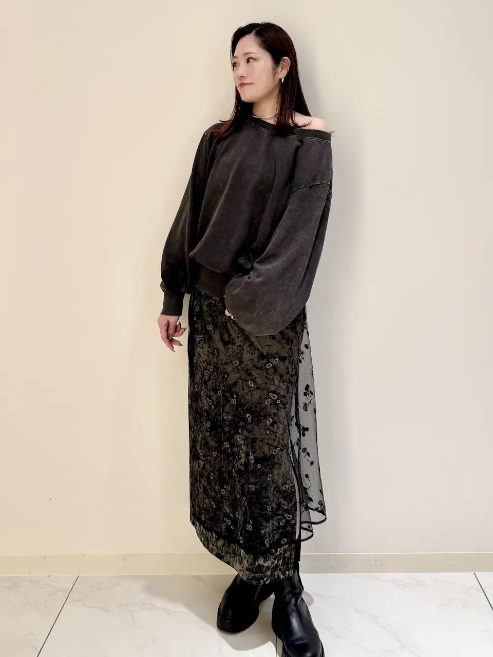 GRACE CONTINENTAL miyata コーディネート画像