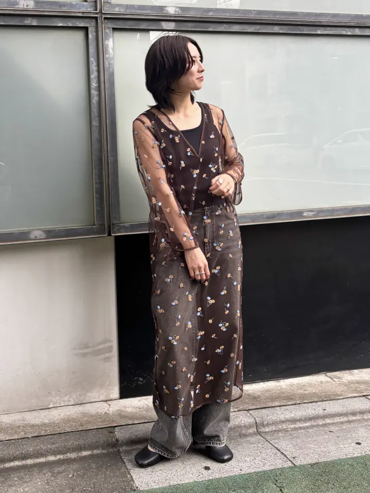 GRACE CONTINENTAL Hikaru Okada コーディネート画像