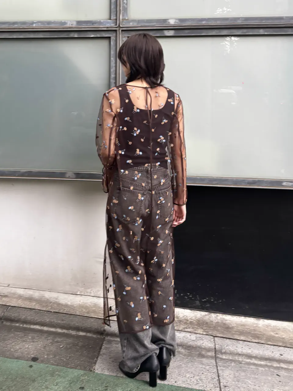 GRACE CONTINENTAL Hikaru Okada コーディネート画像