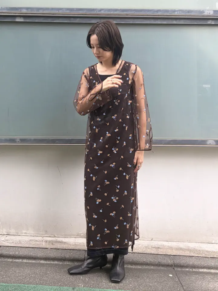 GRACE CONTINENTAL Hikaru Okada コーディネート画像
