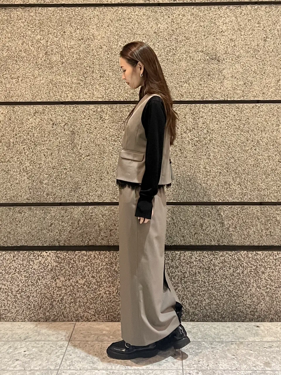 GRACE CONTINENTAL ERINA KATO コーディネート画像