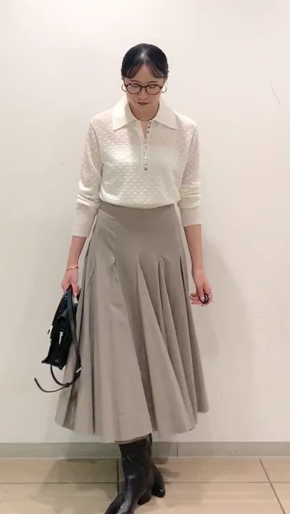 GRACE CONTINENTAL haruka iwasaki コーディネート画像