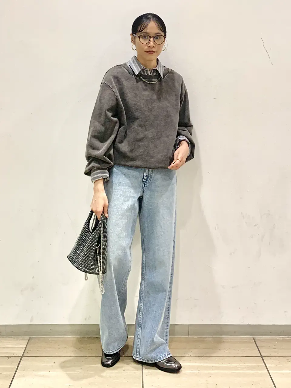  haruka iwasaki コーディネート画像