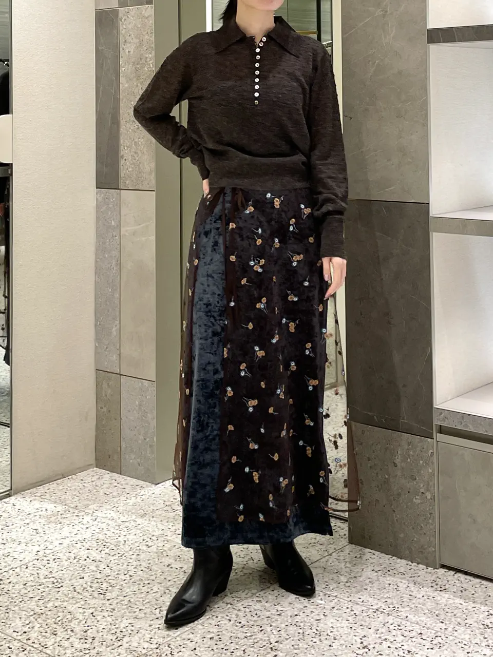 GRACE CONTINENTAL 三浦　芙優 コーディネート画像