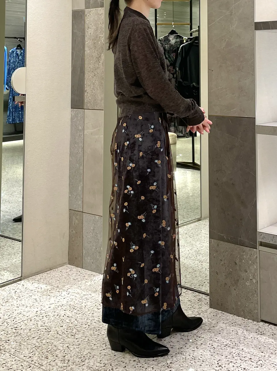 GRACE CONTINENTAL 三浦　芙優 コーディネート画像