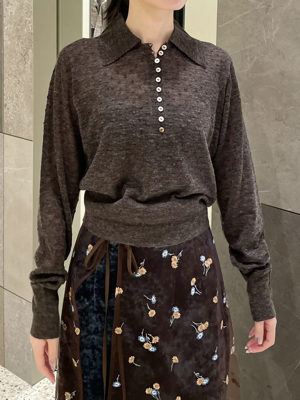 GRACE CONTINENTAL 三浦　芙優 コーディネート画像