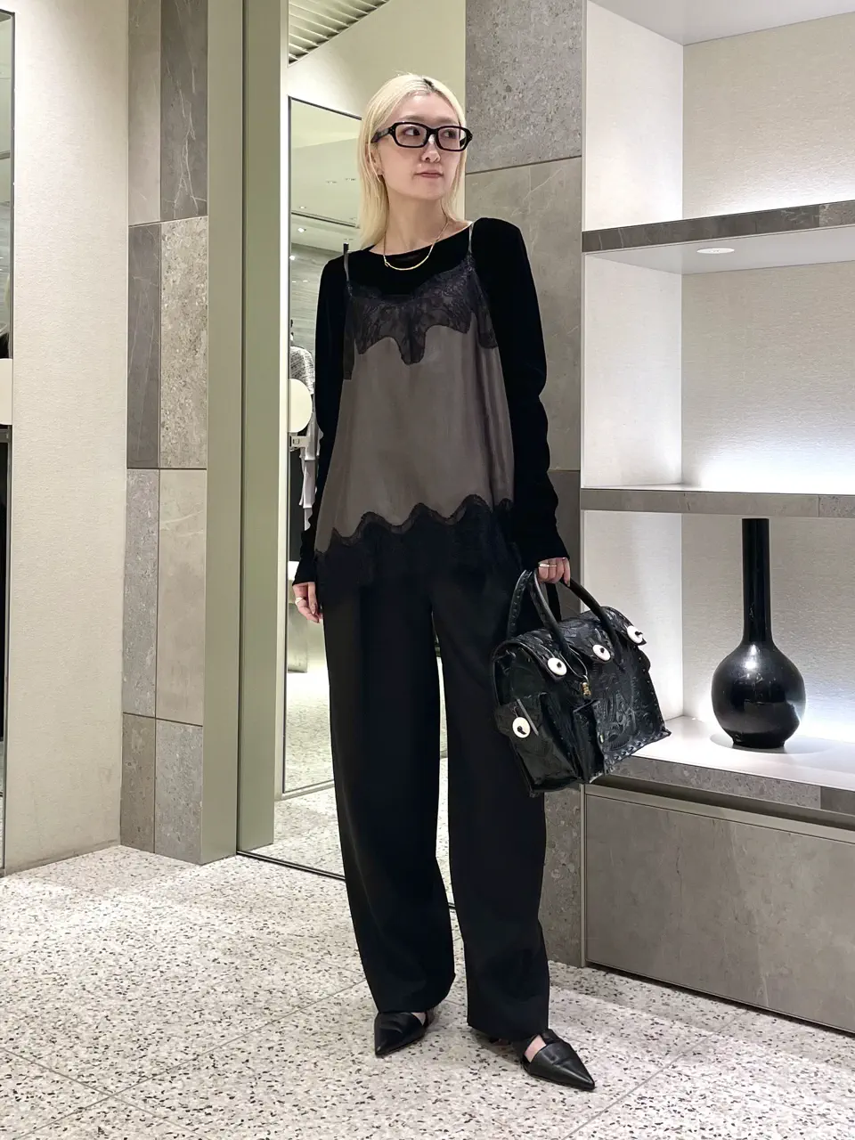 GRACE CONTINENTAL Arichi コーディネート画像